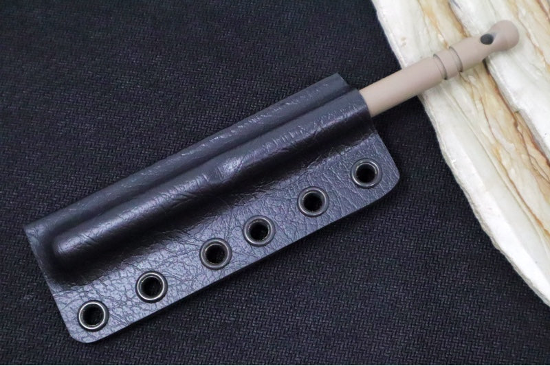 Toor Knives Marlinspike 2.0 - Canyon Drab 4140 Steel Handle / Tru-Hide KYDEX 850049642460