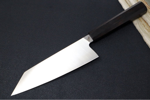Corey Dunlap Custom Knives - Inazuma 7.25" Bunka Knife - Octagonal WA Ebony Handle ZC00062875 - Northwest Knives