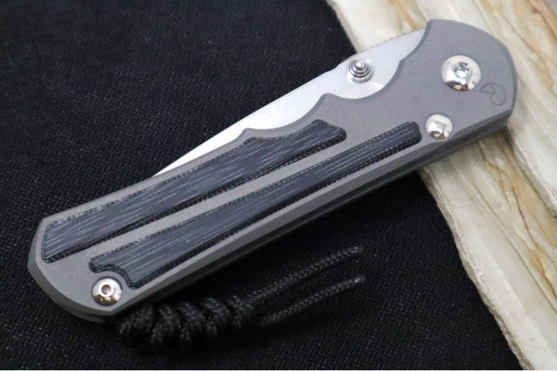 Chris Reeve Knives Large Inkosi - Drop Point / Black Micarta Inlay / CPM-Magnacut LIN-1012