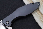 Koenig Arius - DLC Brightwashed Blade with Polished Flats / Smooth DLC Finished Handle / DLC Hardware & Clip & Spacer - Northwest Knives