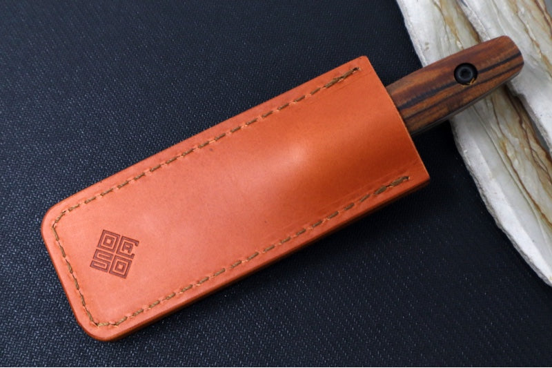 Ocaso Knives Serva - CPM-Magnacut Steel / Stonewashed Finish / Ironwood Handle Scales 70TBR