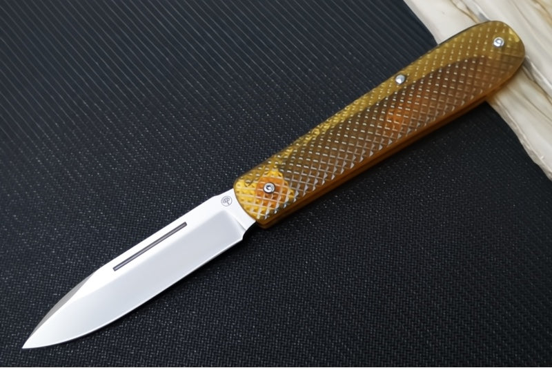 Boker Coffin Ultem Slipjoint - Textured Ultem Handle / CPM-Magnacut Steel / Drop Point Blade 112947