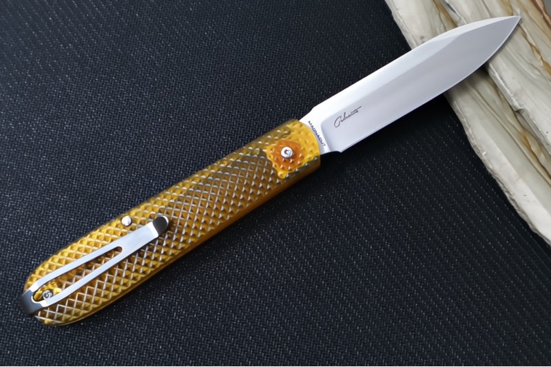 Boker Coffin Ultem Slipjoint - Textured Ultem Handle / CPM-Magnacut Steel / Drop Point Blade 112947