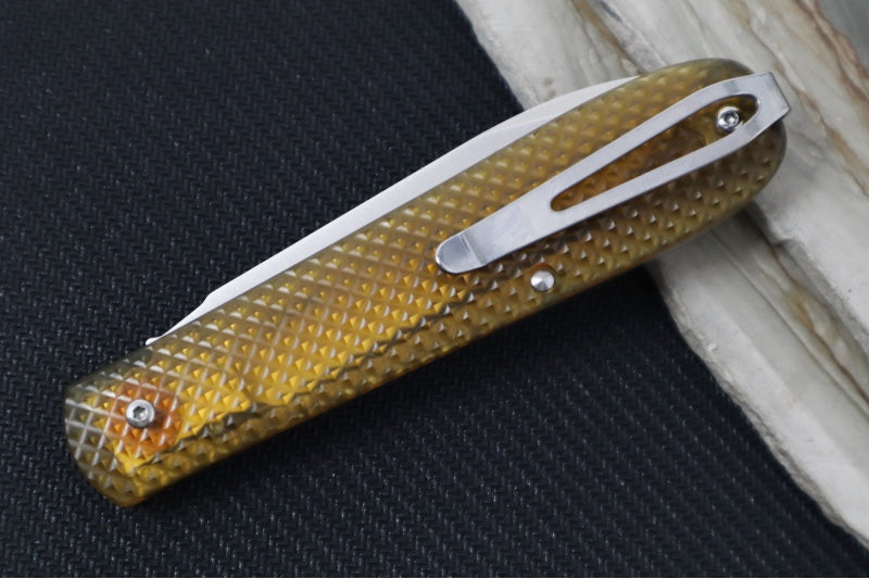 Boker Coffin Ultem Slipjoint - Textured Ultem Handle / CPM-Magnacut Steel / Drop Point Blade 112947