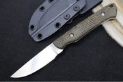 White River Knives Small Game - Black Burlap Micarta Handle / CPM-S35VN Blade WRSG-BBL - Northwest Knives