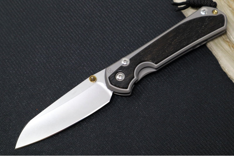Chris Reeve Large Sebenza 31 - Insingo Blade / Bog Oak Inlay / CPM-Magnacut Steel (A3) L31-1124 - Northwest Knives