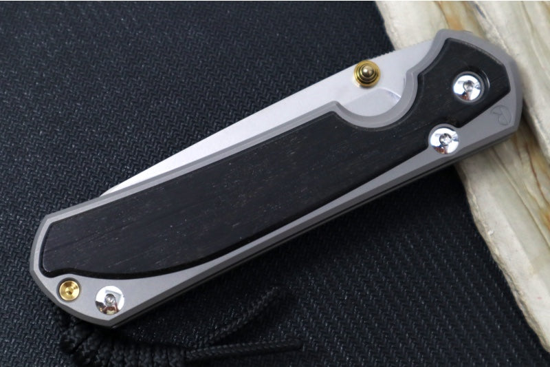 Chris Reeve Large Sebenza 31 - Insingo Blade / Bog Oak Inlay / CPM-Magnacut Steel (A4) L31-1124 - Northwest Knives