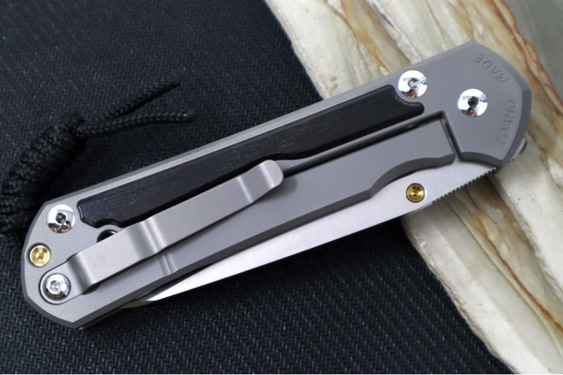Chris Reeve Large Sebenza 31 - Insingo Blade / Bog Oak Inlay / CPM-Magnacut Steel (A4) L31-1124 - Northwest Knives
