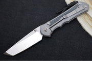 Chris Reeve Knives Large Inkosi LEFT HAND - Tanto - Black Canvas Micarta - Glass Blasted LIN-1133 - Northwest Knives