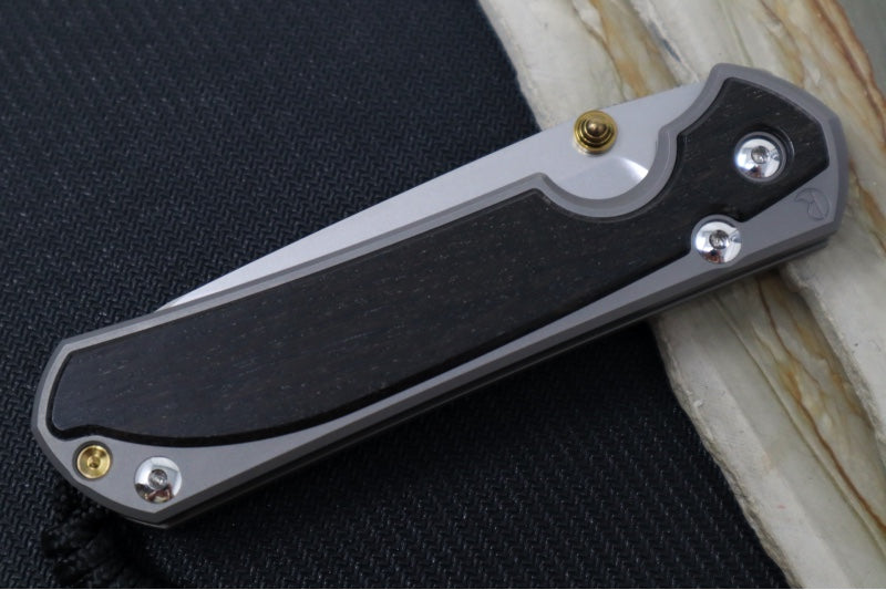 Chris Reeve Large Sebenza 31 - Insingo Blade / Bog Oak Inlay / CPM-Magnacut Steel (A2) L31-1124 - Northwest Knives