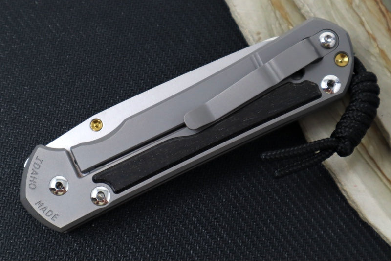 Chris Reeve Large Sebenza 31 - Insingo Blade / Bog Oak Inlay / CPM-Magnacut Steel (A2) L31-1124 - Northwest Knives