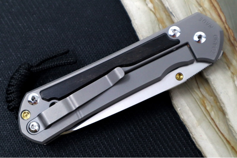 Chris Reeve Large Sebenza 31 - Insingo Blade / Bog Oak Inlay / CPM-Magnacut Steel (A1) L31-1124 - Northwest Knives