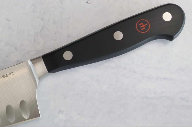 Wusthof Classic - 5" Santoku Knife - Fully forged German stainless steel (X50 CrMoV 15) - Made in Solingen, Germany - Northwest Knives