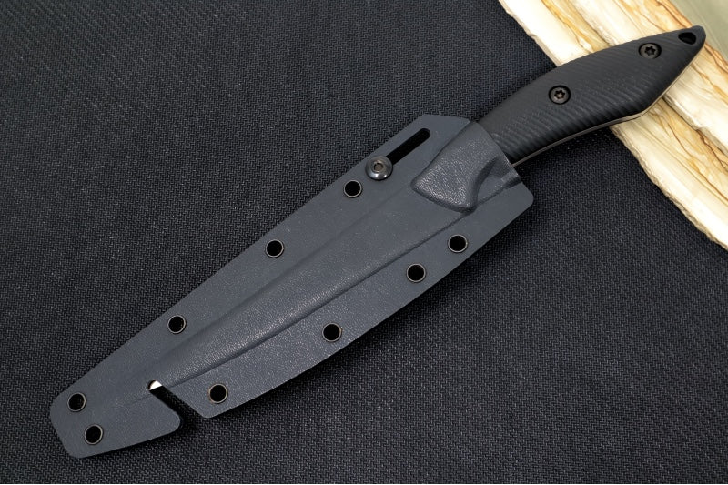 White River Pro Fillet 6" - Black G-10 Handle / CPM-S35VN Steel / Black Kydex Sheath WRFK6-GBL