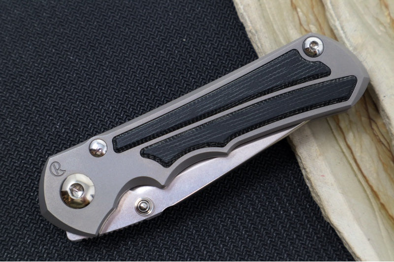Garage Sale Chris Reeve Small Inkosi - CPM-Magnacut Steel / Black Canvas Micarta Inlays & Titanium Handle SIN-1132