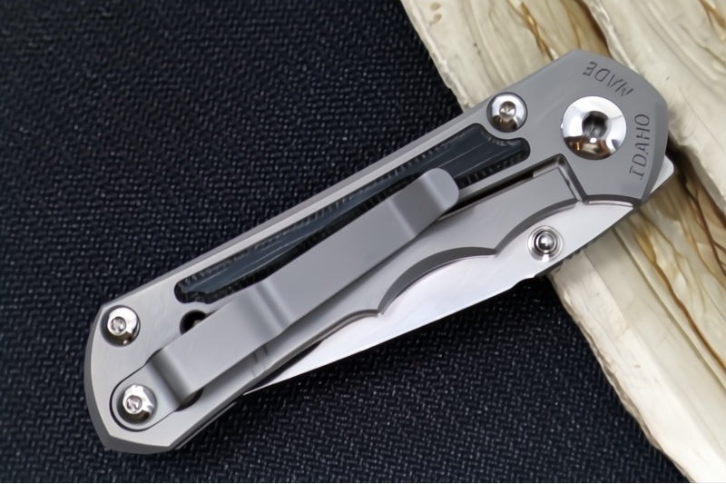 Garage Sale Chris Reeve Small Inkosi - CPM-Magnacut Steel / Black Canvas Micarta Inlays & Titanium Handle SIN-1132