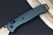 Benchmade 537FE-2601 Bailout - CPM-S90V Steel / Tanto Blade / FDE PVD Battlewashed Finish / Tagia Green Anodized Aluminum - Northwest Knives