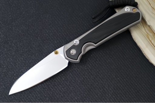 Chris Reeve Knives Small Sebenza 31 - Insingo Blade / Bog Oak Inlay / CPM-Magnacut (A1) S31-1124 - Northwest Knives
