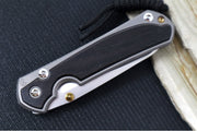 Chris Reeve Knives Small Sebenza 31 - Insingo Blade / Bog Oak Inlay / CPM-Magnacut (A1) S31-1124 - Northwest Knives