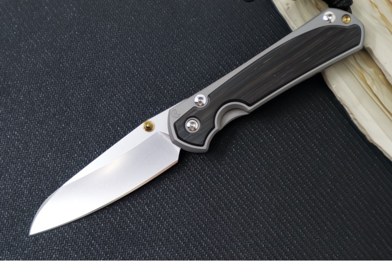 Chris Reeve Knives Small Sebenza 31 - Insingo Blade / Bog Oak Inlay / CPM-Magnacut (A2) S31-1124 - Northwest Knives