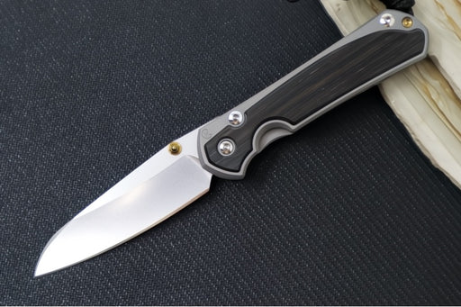 Chris Reeve Knives Small Sebenza 31 - Insingo Blade / Bog Oak Inlay / CPM-Magnacut (A2) S31-1124 - Northwest Knives