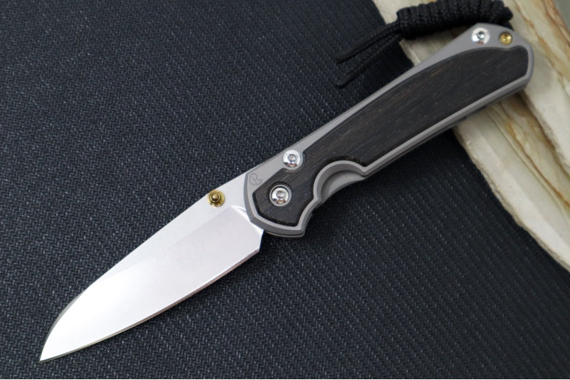 Chris Reeve Knives Small Sebenza 31 - Insingo Blade / Bog Oak Inlay / CPM-Magnacut (A3) S31-1124 - Northwest Knives