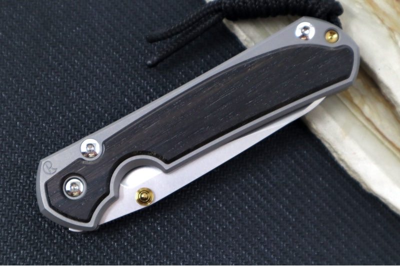 Chris Reeve Knives Small Sebenza 31 - Insingo Blade / Bog Oak Inlay / CPM-Magnacut (A3) S31-1124 - Northwest Knives