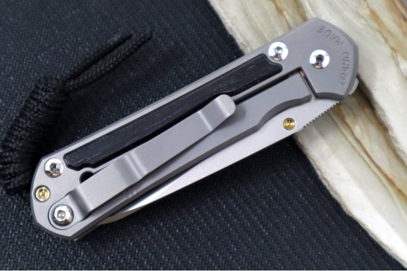 Chris Reeve Knives Small Sebenza 31 - Insingo Blade / Bog Oak Inlay / CPM-Magnacut (A4) S31-1124 - Northwest Knives