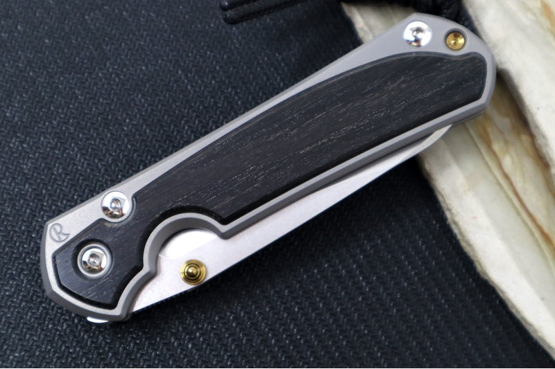 Chris Reeve Knives Small Sebenza 31 - Insingo Blade / Bog Oak Inlay / CPM-Magnacut (A5) S31-1124 - Northwest Knives