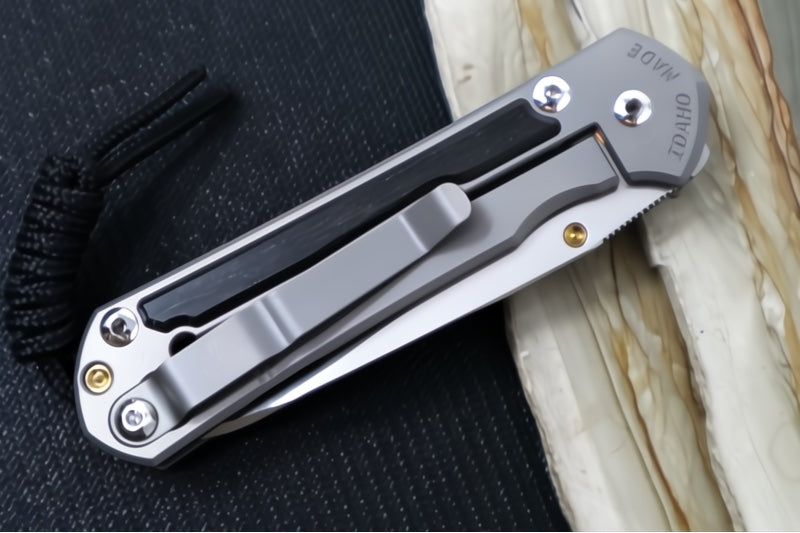 Chris Reeve Knives Small Sebenza 31 - Insingo Blade / Bog Oak Inlay / CPM-Magnacut (A5) S31-1124 - Northwest Knives