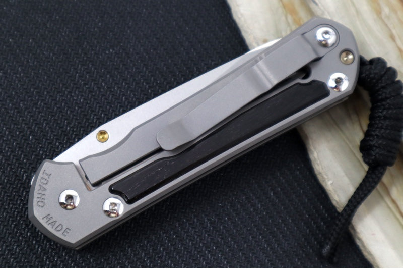 Chris Reeve Knives Small Sebenza 31 - Insingo Blade / Bog Oak Inlay / CPM-Magnacut (A6) S31-1124 - Northwest Knives