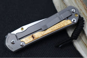 Chris Reeve Large Sebenza 31 - Drop Point Blade / Box Elder Inlay / CPM-Magnacut (A2) L31-1108 - Northwest Knives