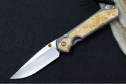Chris Reeve Large Sebenza 31 - Drop Point Blade / Box Elder Inlay / CPM-Magnacut (A3) L31-1108 - Northwest Knives