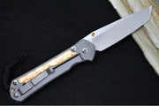 Chris Reeve Large Sebenza 31 - Tanto Blade / Box Elder Inlay / CPM-Magnacut Steel (A2) L31-1132 - Northwest Knives