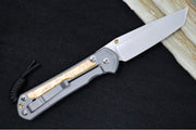 Chris Reeve Large Sebenza 31 - Tanto Blade / Box Elder Inlay / CPM-Magnacut Steel (A4) L31-1132 - Northwest Knives