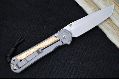 Chris Reeve Large Sebenza 31 - Tanto Blade / Box Elder Inlay / CPM-Magnacut Steel (A4) L31-1132