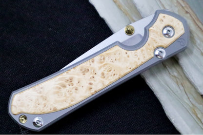 Chris Reeve Large Sebenza 31 - Tanto Blade / Box Elder Inlay / CPM-Magnacut Steel (A4) L31-1132