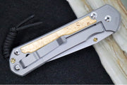 Chris Reeve Large Sebenza 31 - Tanto Blade / Box Elder Inlay / CPM-Magnacut Steel (A7) L31-1132 - Northwest Knives