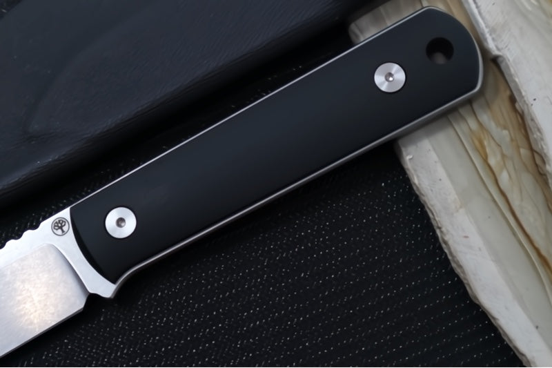 Boker BFF Packlite Fixed Blade - Removable Black Richlite Handle / CPM-Magnacut Steel / Drop Point Blade / Black Kydex Sheath 120749