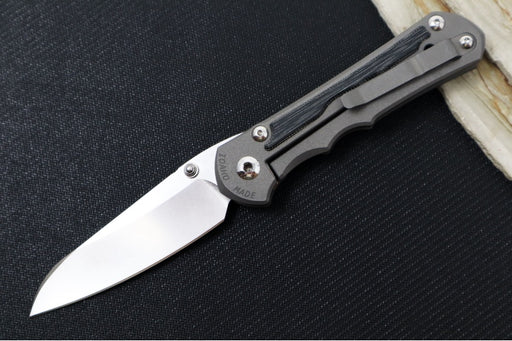 Garage Sale Chris Reeve Large Inkosi LEFT HANDED - Insingo Blade / CPM-Magnacut Steel / Black Canvas Micarta Inlays & Titanium Handle LIN-1029 - Northwest Knives