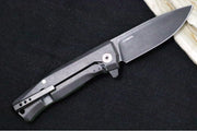 Lionsteel Myto Magnacut Flipper - Drop Point Blade / CPM-Magnacut Steel / Fat Carbon Toxis Stone Carbon Fiber Handle MT01MCTS - Northwest Knives