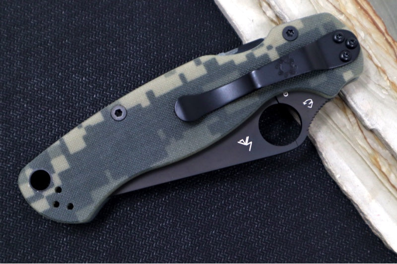 Spyderco Paramilitary 2 - Camo G10 / Black CPM-S45VN Blade