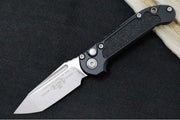 Microtech L.U.D.T Gen III - Stonewash Finish / Tanto Blade / Black Aluminum Handle - 1136-10 - Northwest Knives