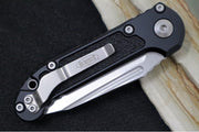 Microtech L.U.D.T Gen III - Stonewash Finish / Tanto Blade / Black Aluminum Handle - 1136-10 - Northwest Knives