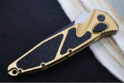 Microtech SOCOM Elite Auto- Black Blade / Tan Handles w/ Black Inserts 160-1TA - Northwest Knives