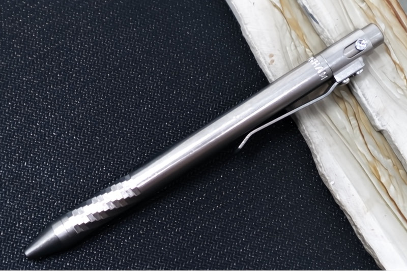 Nottingham Tactical TB360 Single Lock Pen - Right Hand - Parker - Tumbled Partially Digital