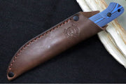 White River Knives Jason Fry Utility Hunter - CPM-S35VN Steel / Tumbled Stonewash Finish / Black & Blue G-10 Handle WRFRY-UHT-GBB - Northwest Knives