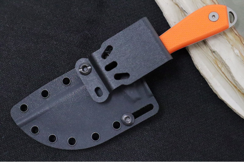 White River M1 Skinner - Textured Orange G-10 Handle / CPM-S35VN Steel WRM1-SKN-TOR