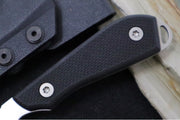White River M1 Skinner - Textured Black G-10 Handle / CPM-S35VN Steel WRM1-SKN-TBL - Northwest Knives