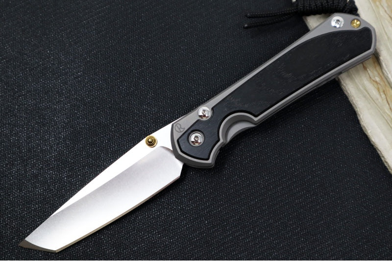 Chris Reeve Large Sebenza 31 - Tanto Blade / Bog Oak Inlay / CPM-Magnacut Steel (A4) L31-1130